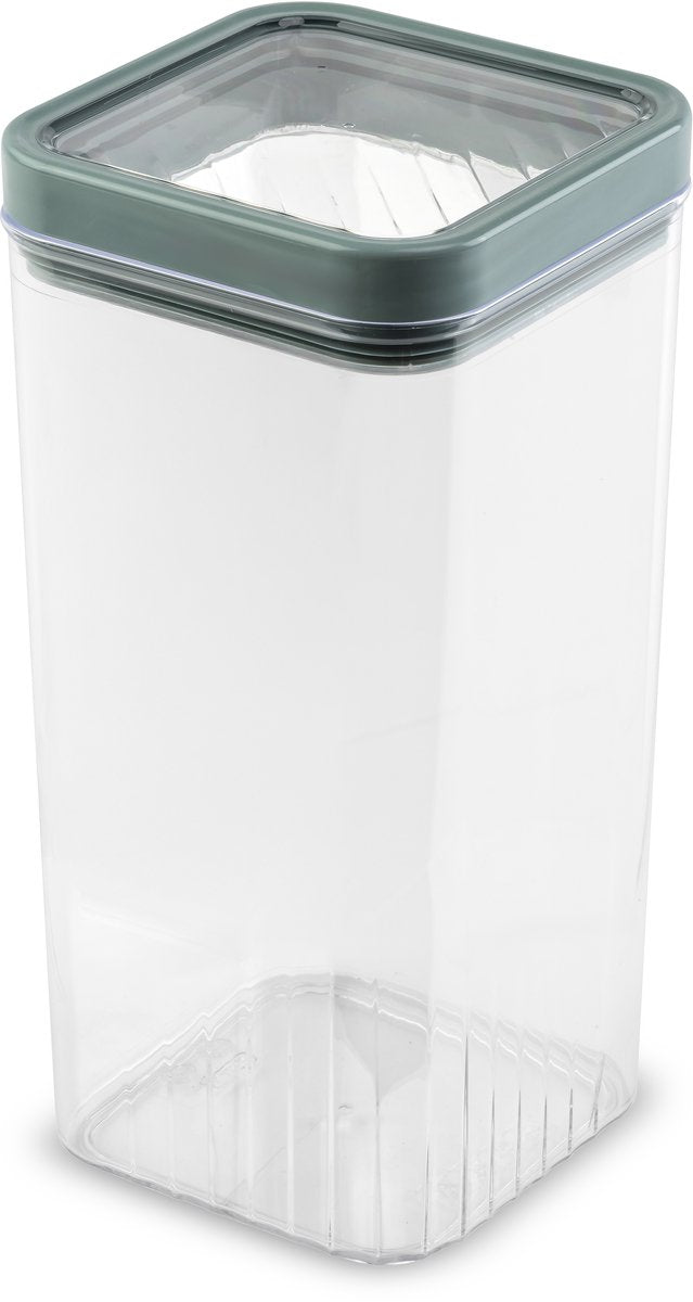 Curver kara voorraadbus - 1,8l - 10,7x10,7x22,2cm - blauwgroen