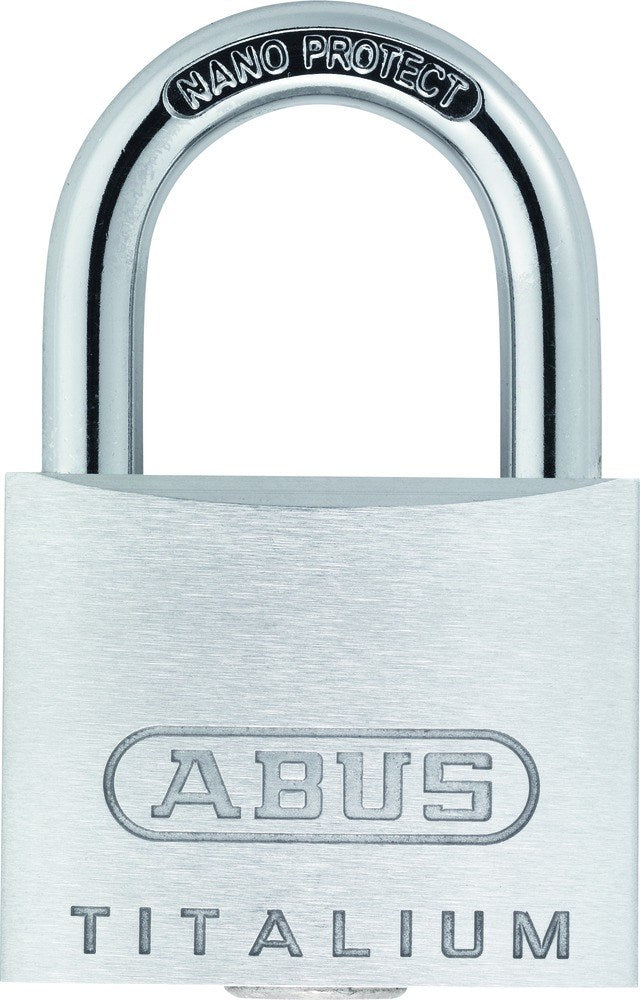 Abus Cadlock Titalium 64ti 50 - 50 mm, gris, cerradura de llave, 7 cm