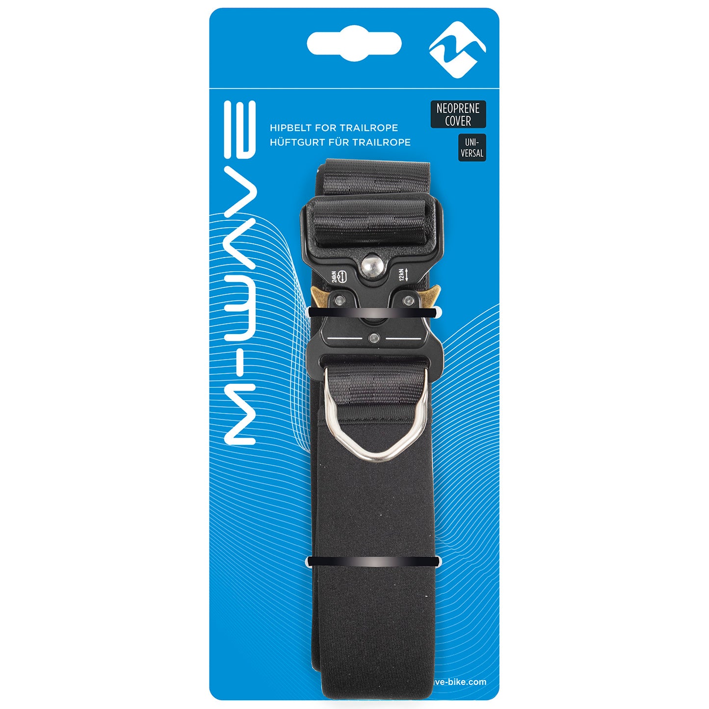 Cuerda de remolque M-wave, accesorios de correa para senderismo, cuerda de remolque para bicicleta
