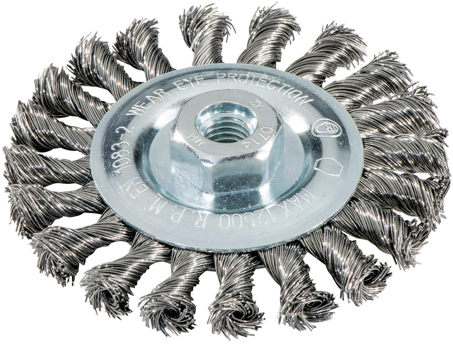 Metabo Round Cepillo con agujero M14, D = 115 mm