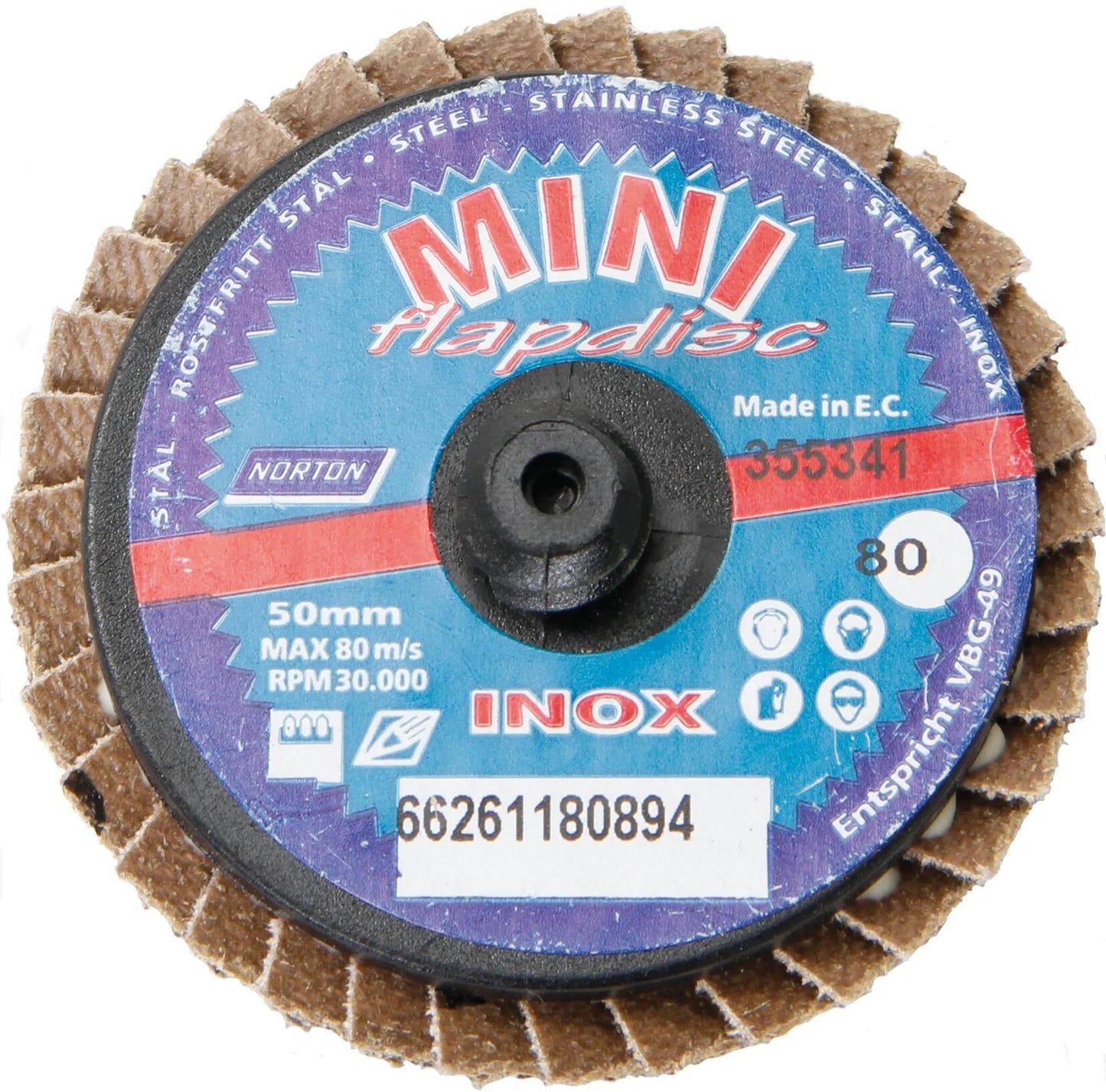 Norton Washer 50mm P80