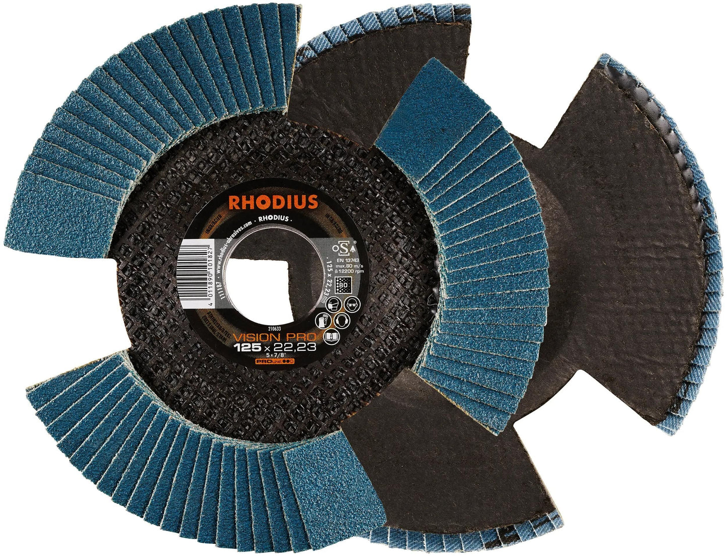 Rhodius Serrated Landers Vision P 80 125x22.23