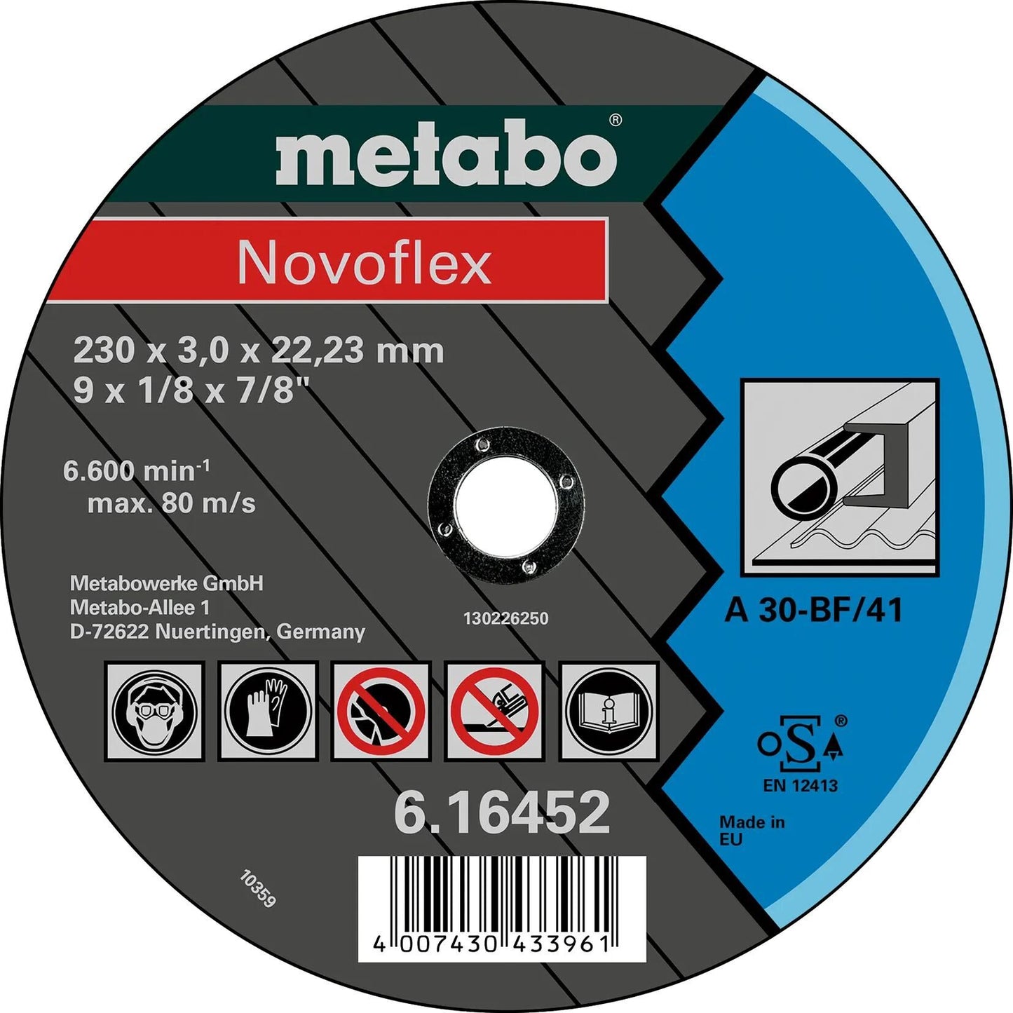 Metabo Cutting Discs 180x3.0x22.