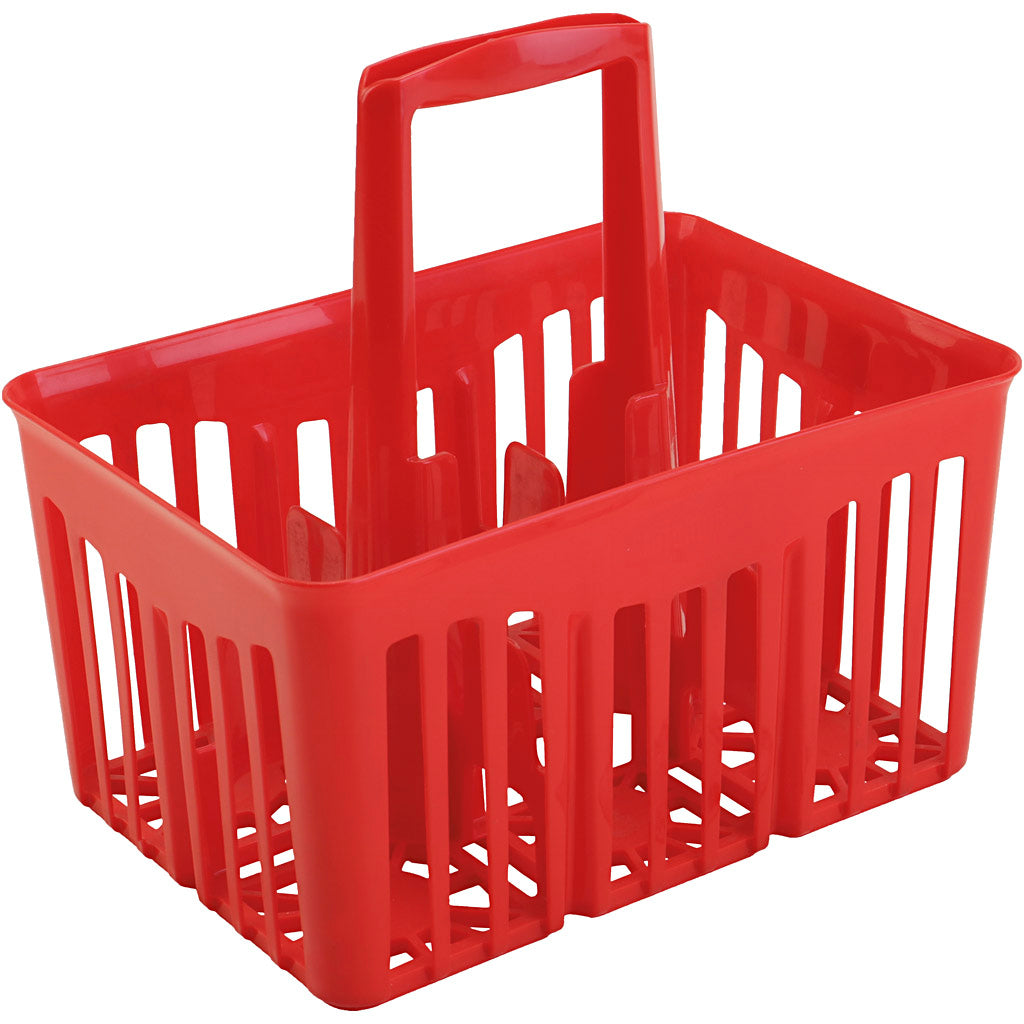 Cesta de pintura primo, rojo, 1 pieza