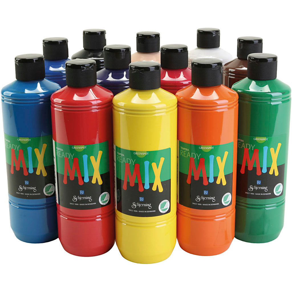 Schjerning pintura para carteles greenspot, mate, varios colores, 12x500 ml 1 caja