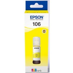 Bote de tinta epson 106 c13t00r440 amarillo