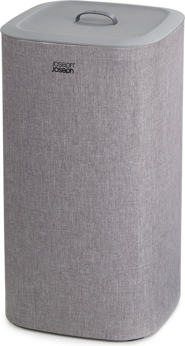 Joseph joseph tota wasmand - 2 compartimenten – was sorteren – 60 liter - grijs
