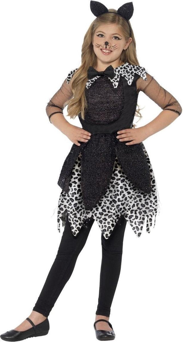 Costume da gatto leopardo Vegaoo per ragazze - costumi per bambini - 122 134