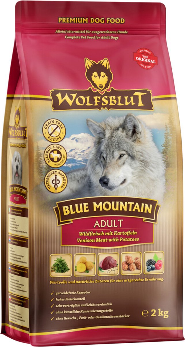 Wolfsblut montaña azul adulto 2 kg
