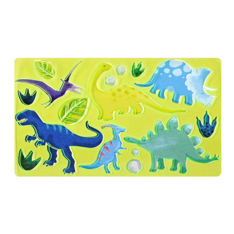 Modello di disegno di dinosauri, cosmo