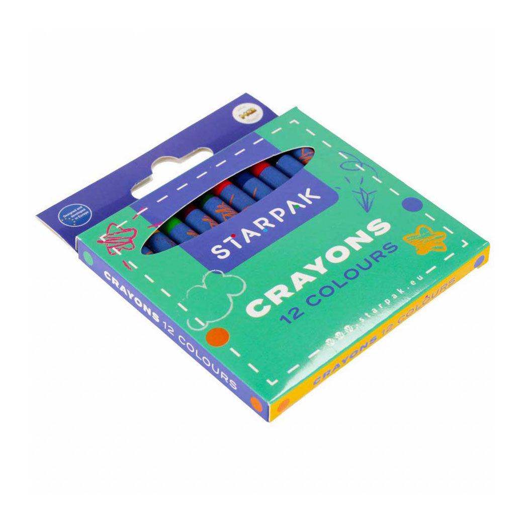 Crayones de cera, 12º.