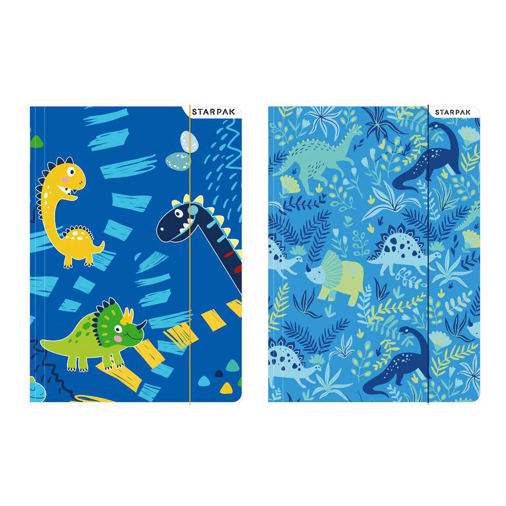 Carpeta con elástico A4 Dino