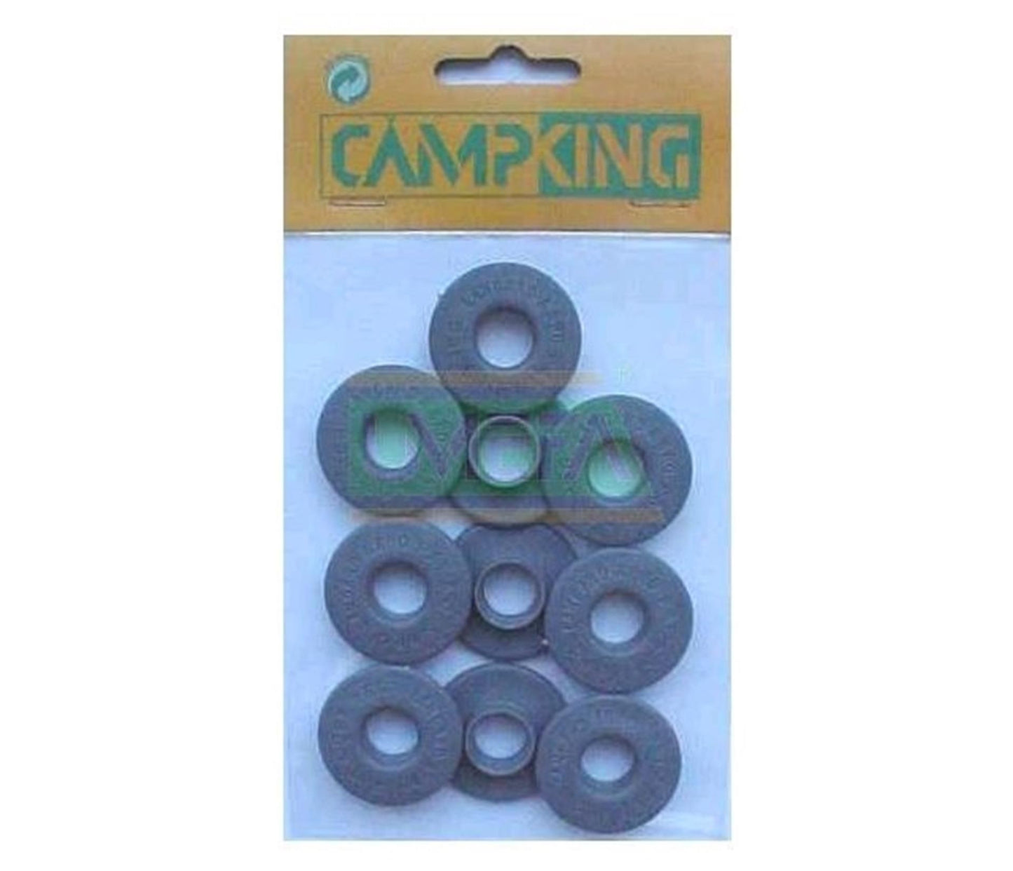 Calzini da vela campeggio umefa plastica grigia 10 pz