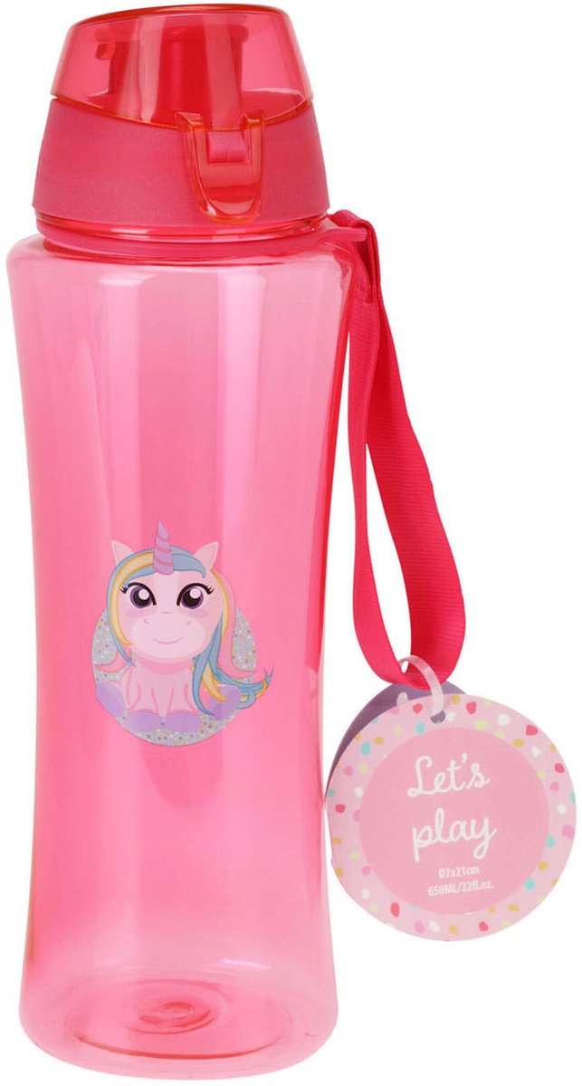 Unicornio de botella de deportes, 650 ml