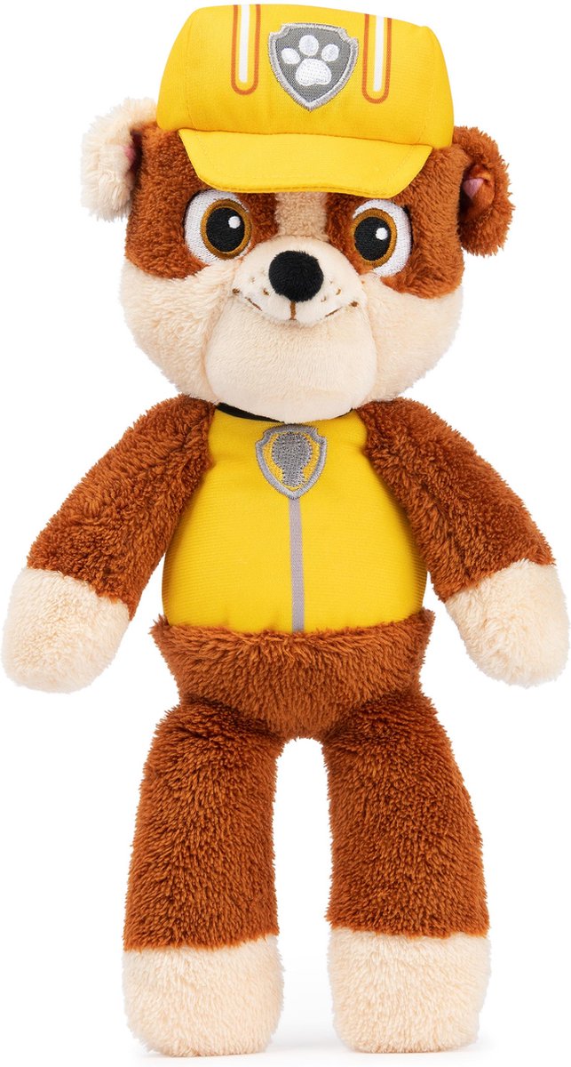 Paw Patrol Gund - Peluche de escombros con brazos largos de 33 cm - amarillo y marrón