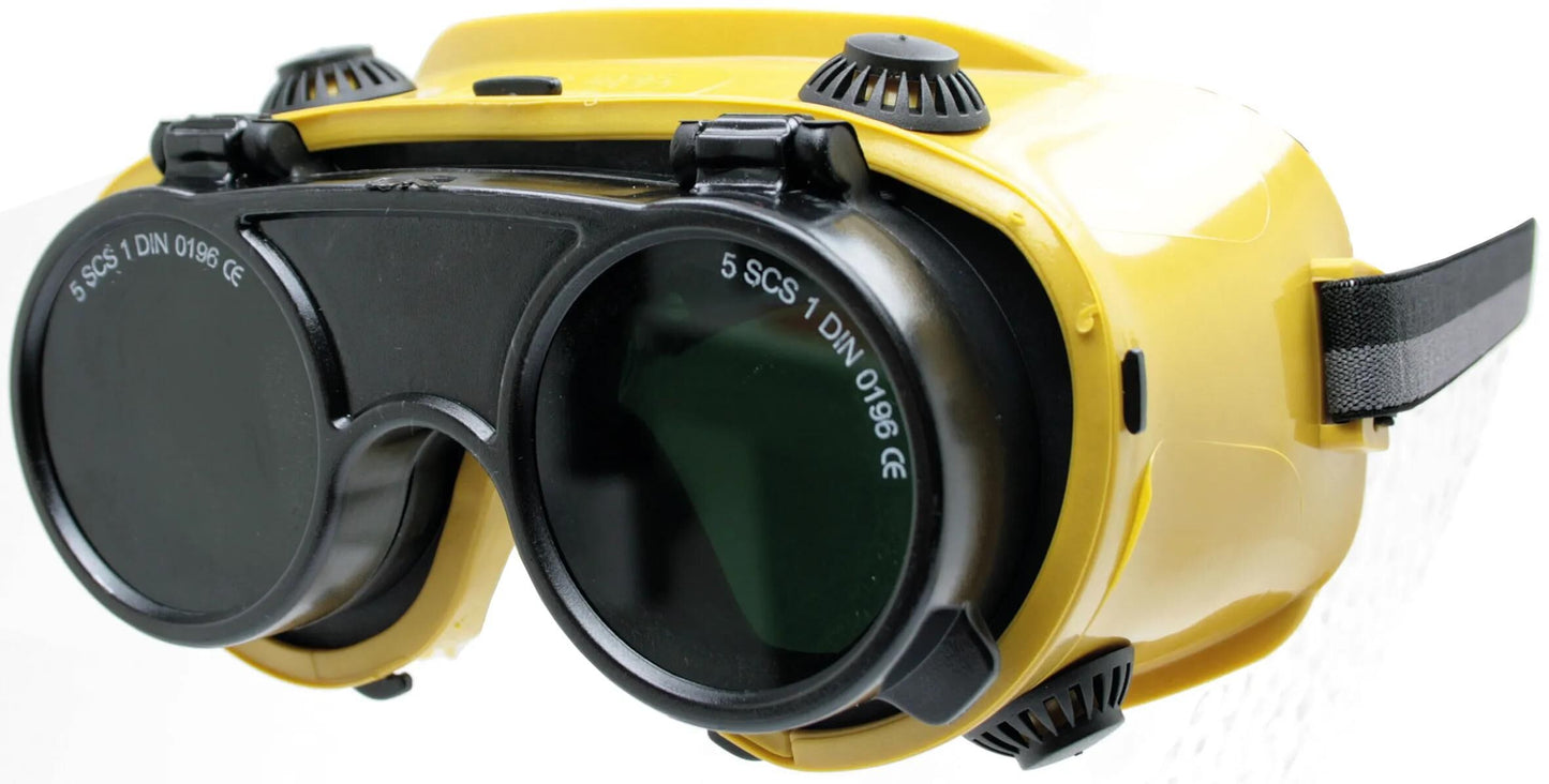 Wks schweißerschutzbrille safety glasses amigo, hig foldable, din5