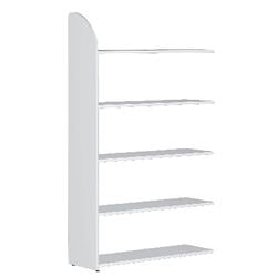 Set parete laterale + 5 ripiani Dante Kerkmann 100x325x1900mm