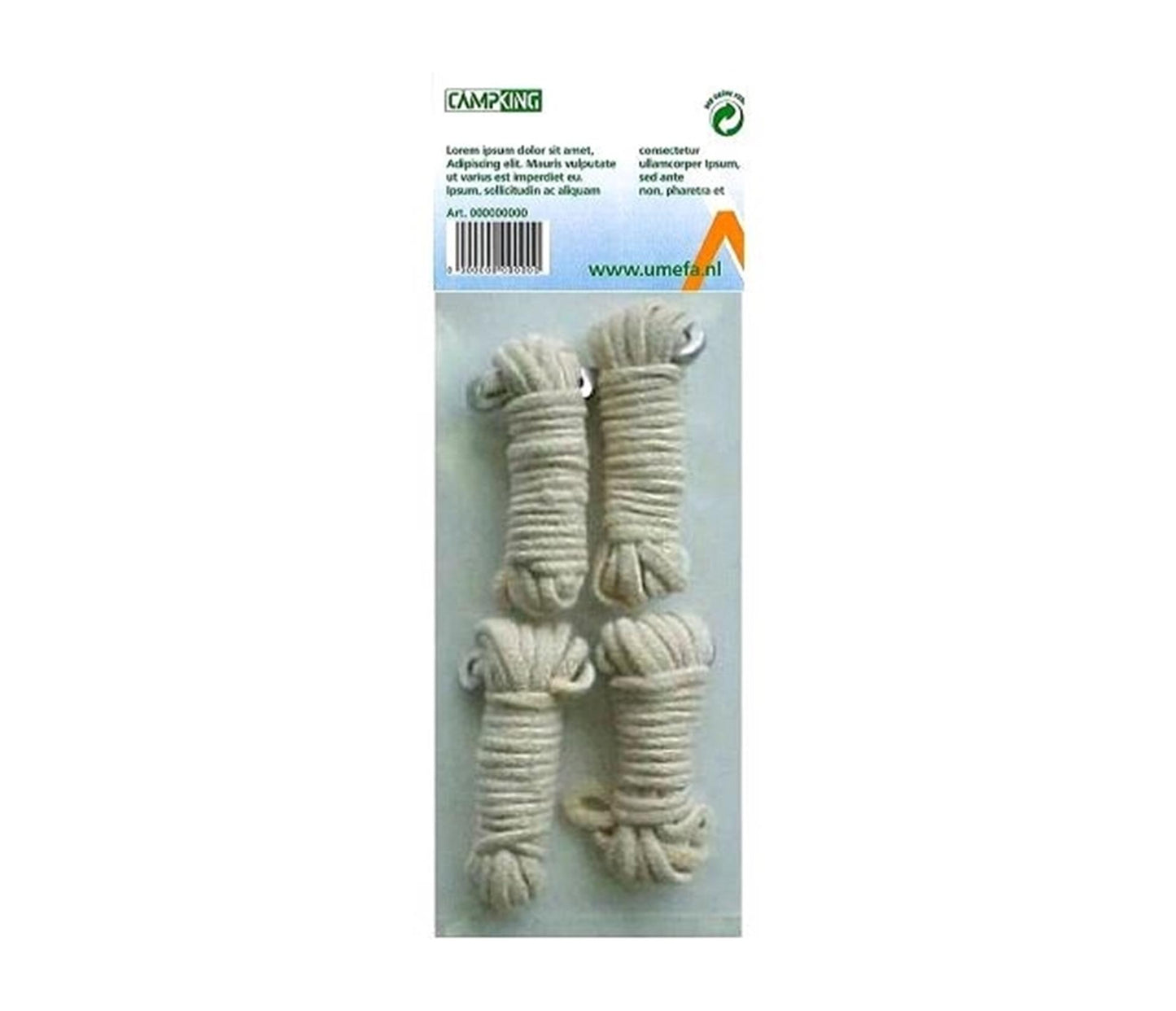 Camping umefa ragazzo linea cotone 3 mmx3 mt 4 pz