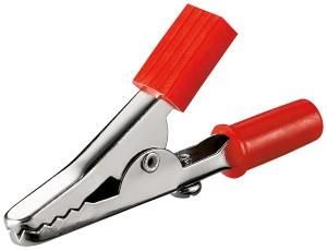 Pinza de cocodrilo Enzo aislada boca transparente roja 7094004