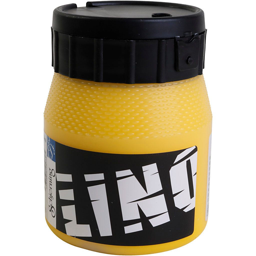 Creative Company Linoleum Paint Yellow, 250 ml