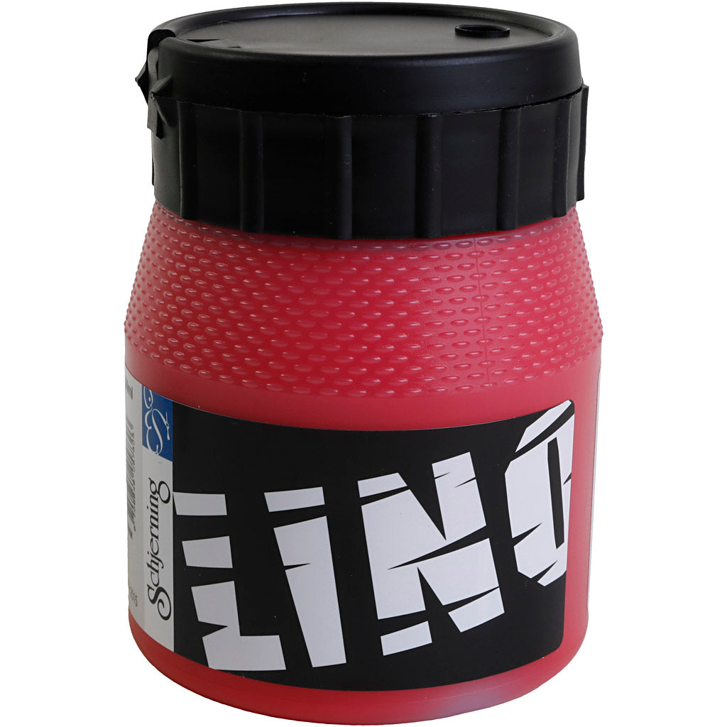 Creativ Company Linoleum Paint Red, 250 ml
