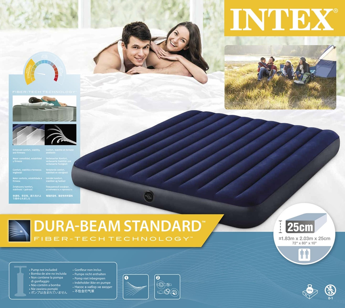 Intex Classic Dura -Beam Airbed - Kingsize
