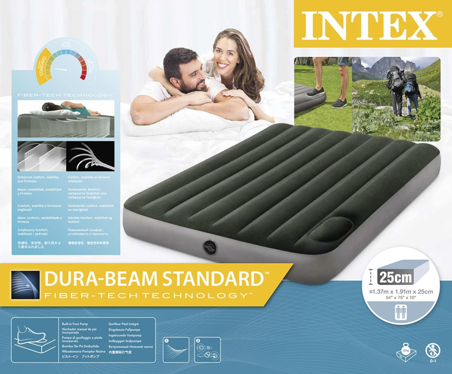 Intex - Bowny Airbed - Double