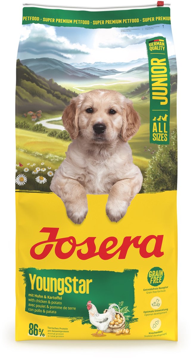 Josera junior youngstar - hondenvoer - all sizes - 12,5 kg