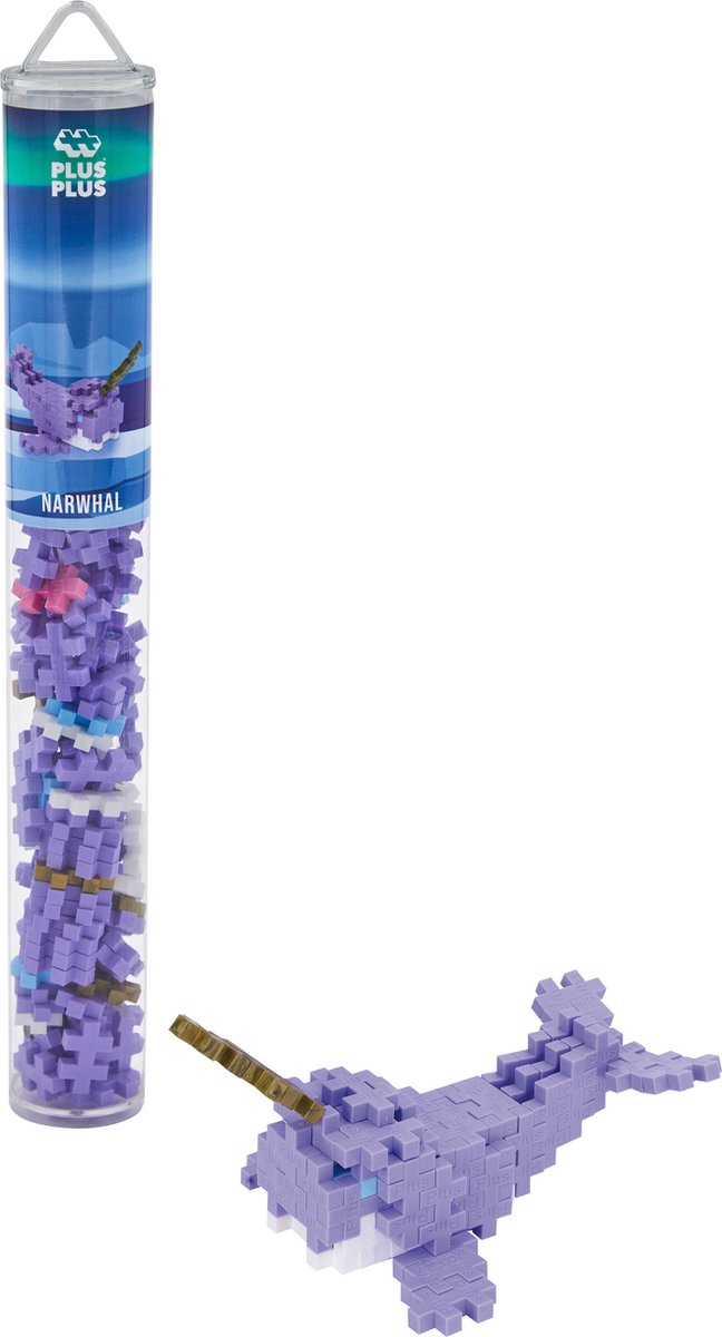 Plus plus tubo balena plus-plus: 100 pezzi (4239)