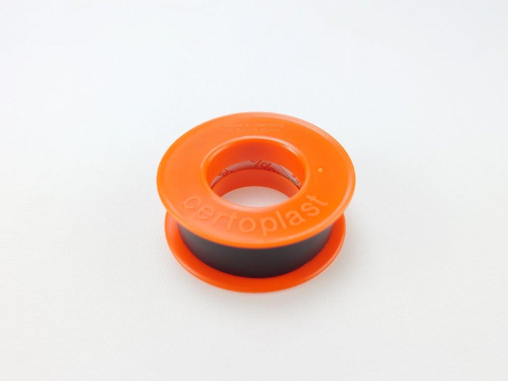 cinta para trabajar en rollo de PVC negro 4.5m