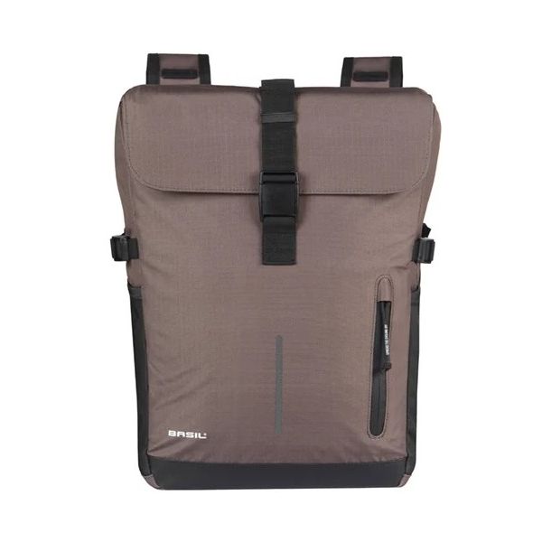 Basil Double Bicycle Axis Move 30 Liter 16 x 27 x 38 Cm Brown