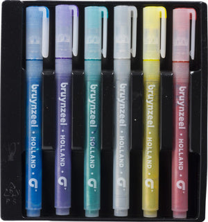Bruynzeel Kids Glitter Felt -Tip Penne, 6st.