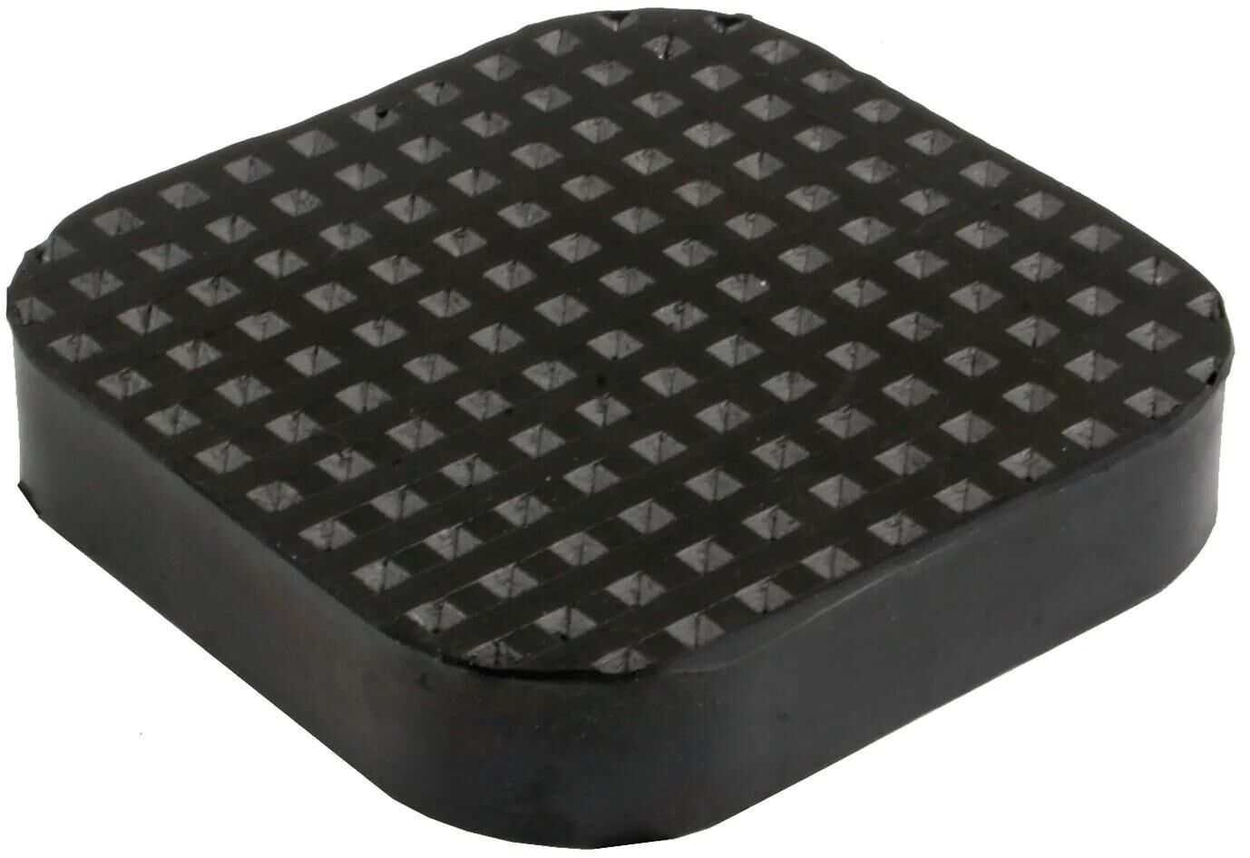 Busching rubberpad rubber pad shunting jack 25x120x120mm.