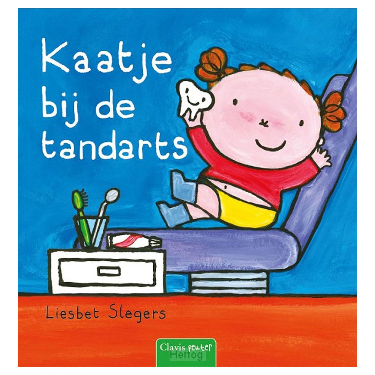 Tarjeta de la casa del libro central en el dentista.