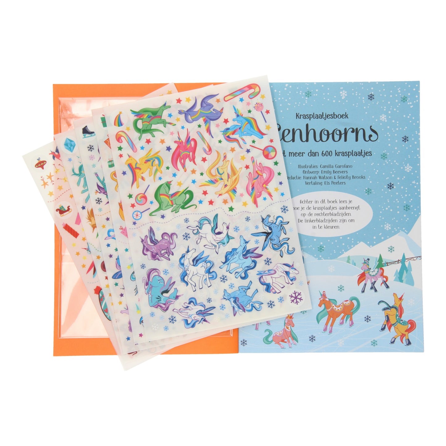 Libro gratta e vinci con unicorni degli editori WPG