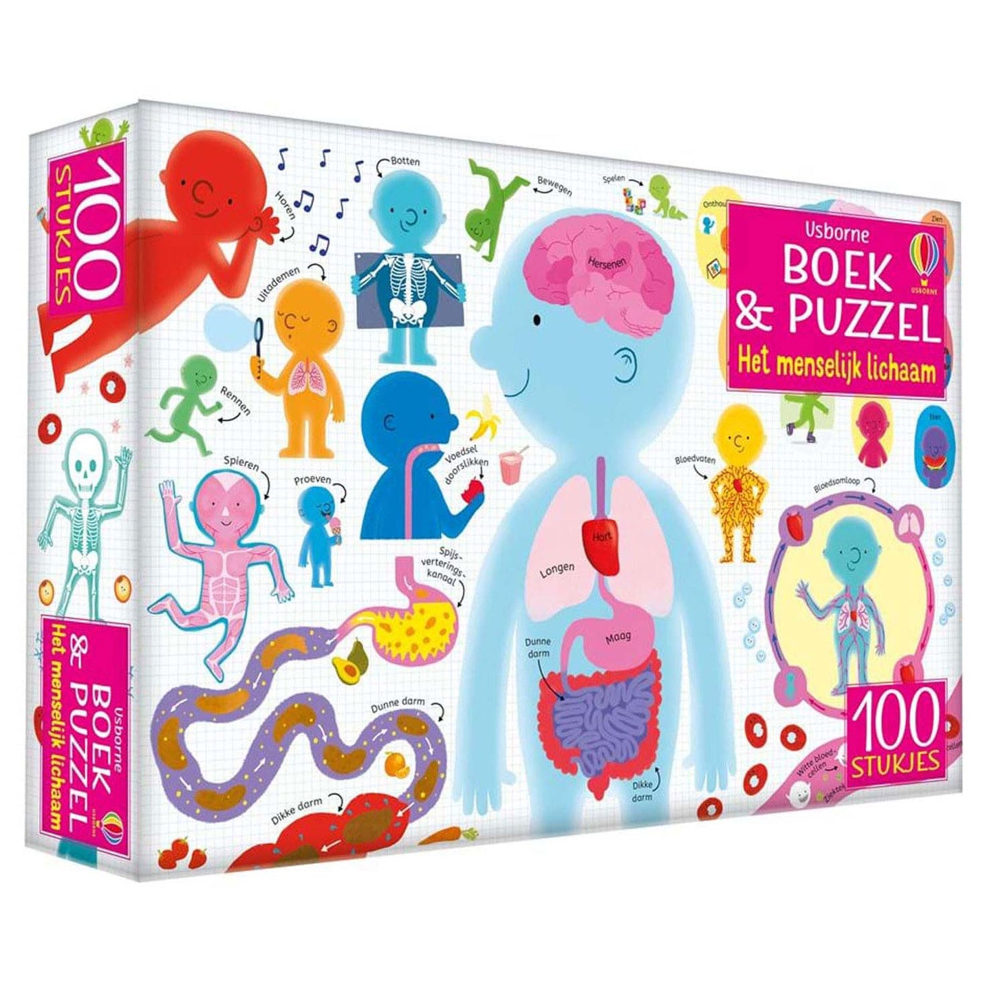 Editori WPG il libro e il puzzle sul corpo umano