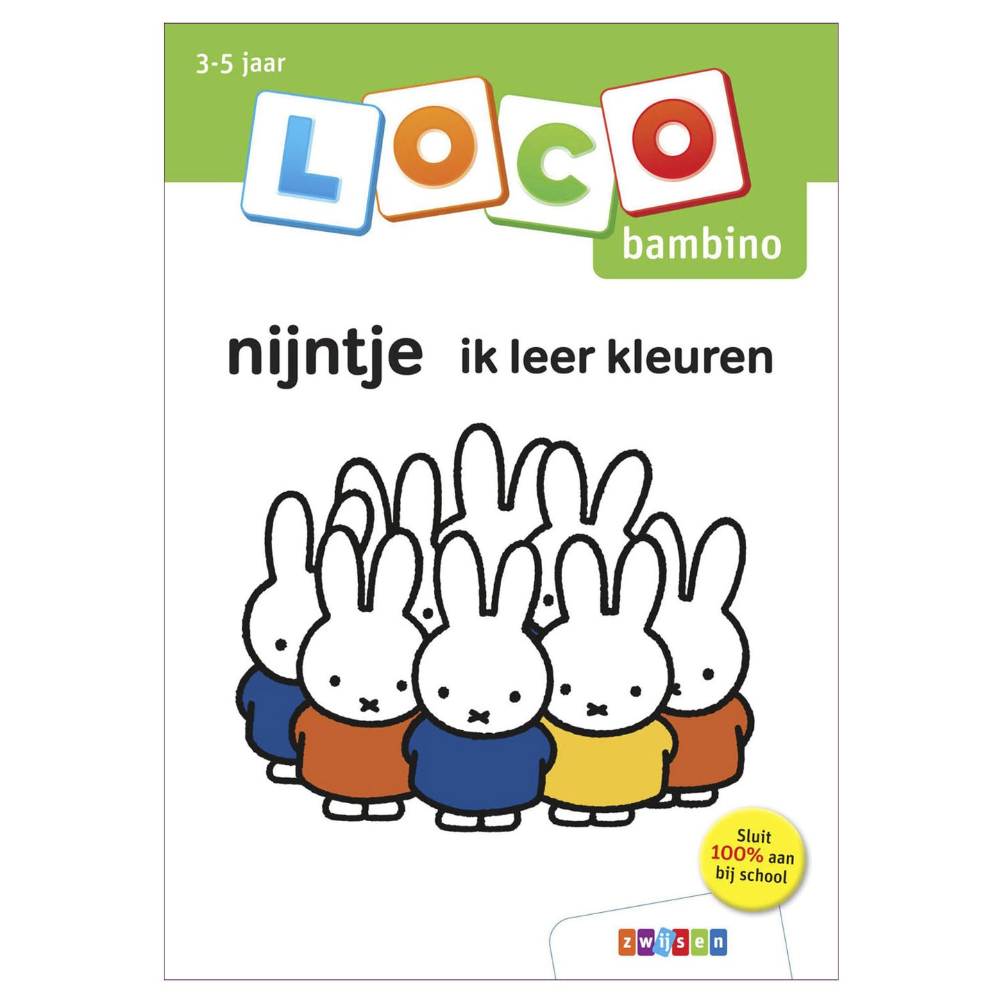 Wpg uitgevers bambino nijntje Aprendo a colores (3-5 años)