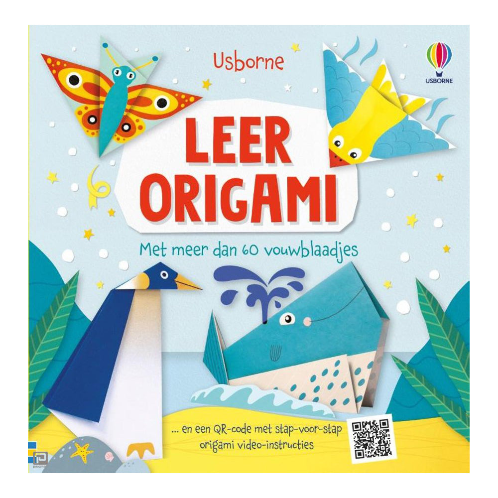 Casa central del libro aprende origami.