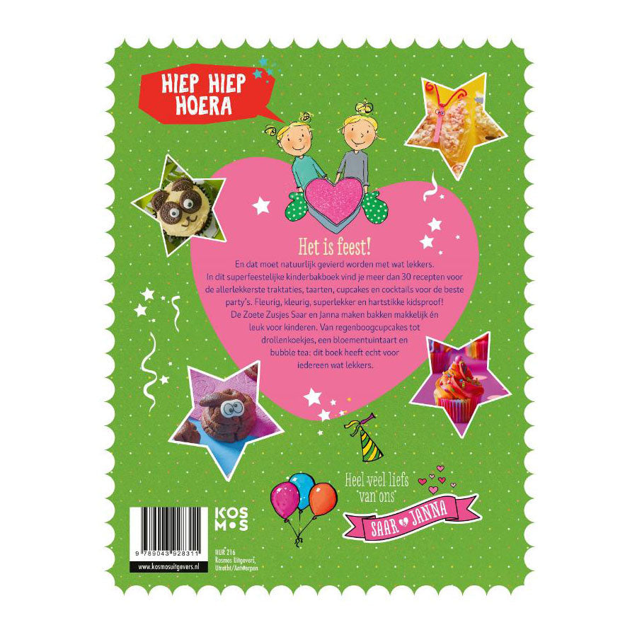 Fiesta central en la casa del libro con las dulces hermanas: libro para hornear con más de 30 recetas