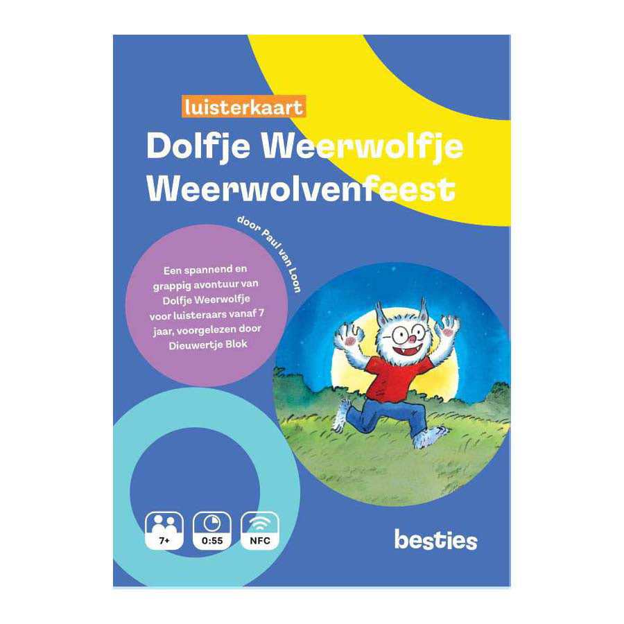 Besties Dolfje Weerwolfje - Tarjeta de escucha Werewolvenfeest