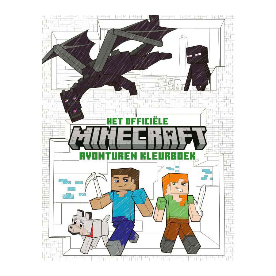 Editori WPG il libro da colorare ufficiale delle avventure di Minecraft