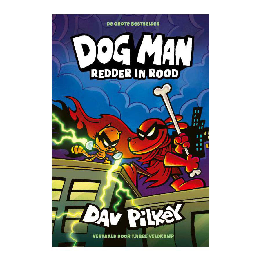 Editori WPG dog man 12 - dog man: salvatore in rosso libro per bambini