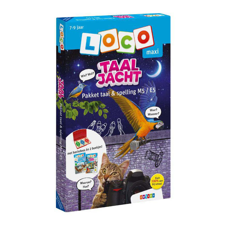 Loco maxi pacchetto di caccia linguistica lingua e ortografia m5-e5