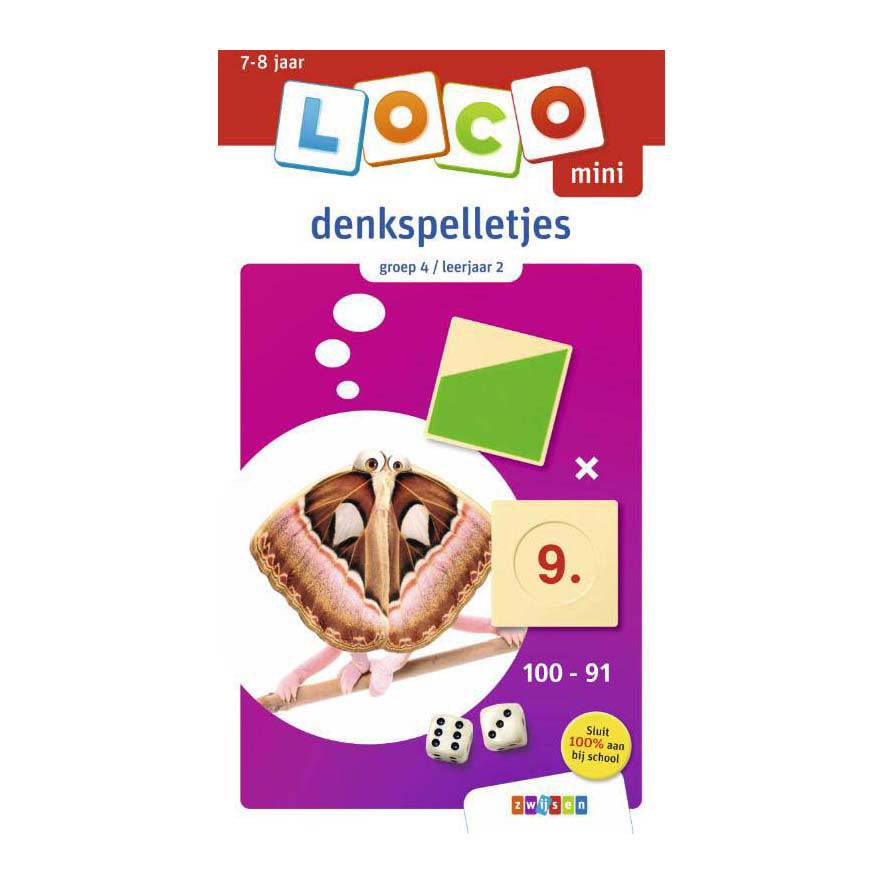 Folleto de ejercicios Loco mini juegos de pensamiento