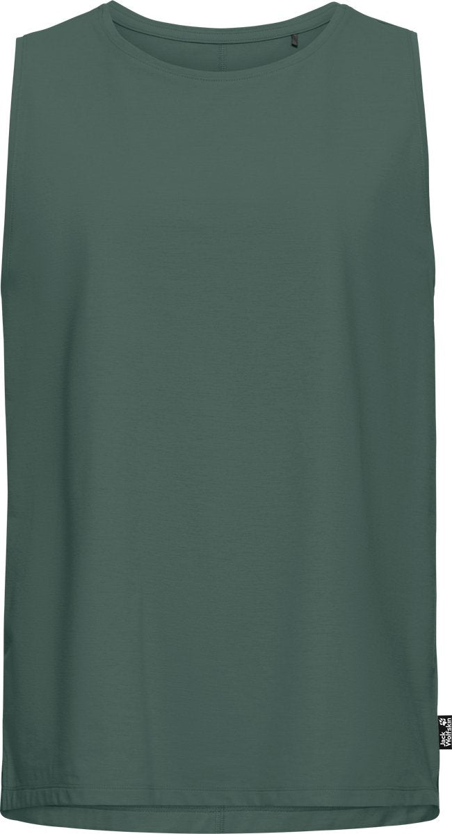 Canotta da viaggio Jack Wolfskin con camicia da esterno da donna-sago palm