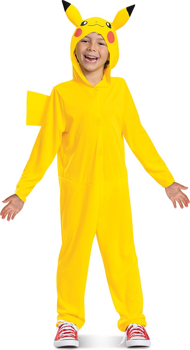 Disfraz de pokémon, disfraz de pikachu fancy intl, talla xs (3t-4t años)
