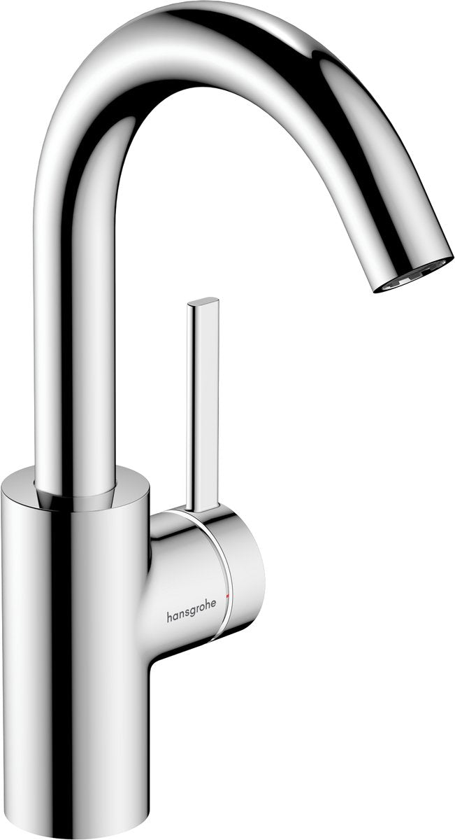 Hansgrohe - zesis s - miscelatore per lavabo - funzionamento monocomando - cool start a risparmio energetico - con piletta - dimensione 210 mm - bocca girevole - nero opaco