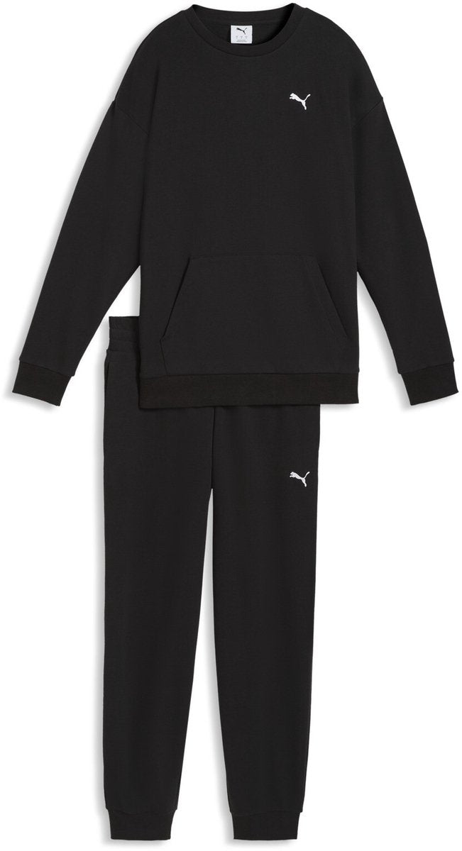 Tuta da ginnastica Puma Relaxed Sweatsuit TR CL da donna - nera