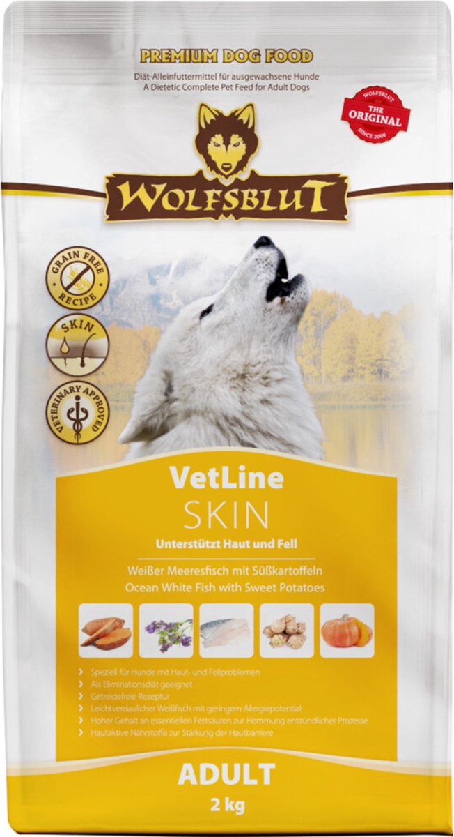 Wolfsblut vetline piel 2 kg