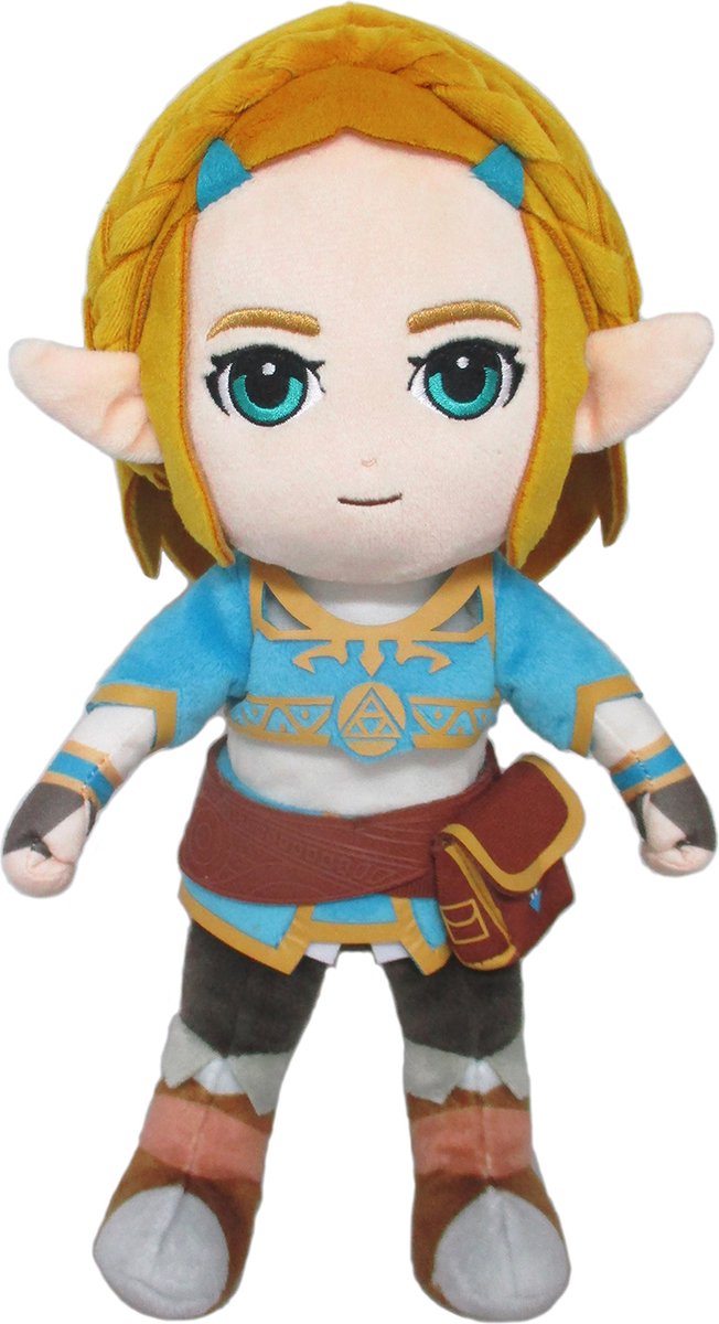 Together+ nintendo togetherplus - la leyenda de zelda: aliento de lo salvaje - peluche zelda 28cm